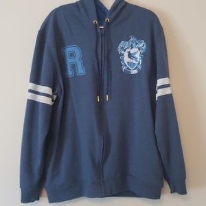 2XL Harry Potter Ravenclaw zip hoodie